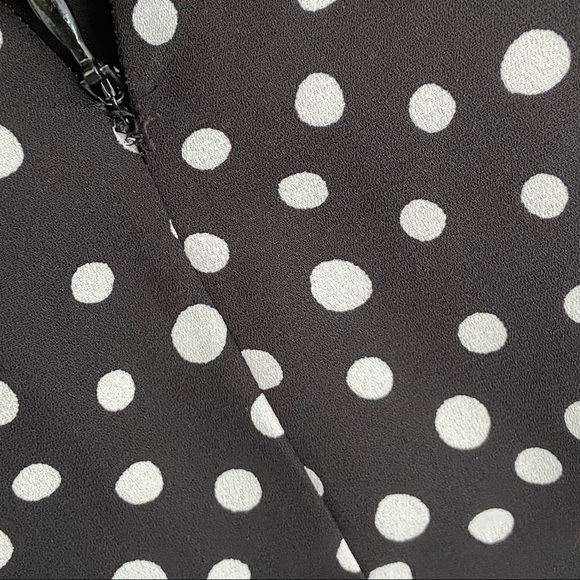 LIKELY Corinne Polka Dot Dress Black Size 0 - Picture 13 of 14